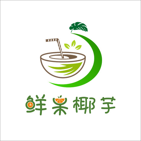 鲜果椰芋logo设计