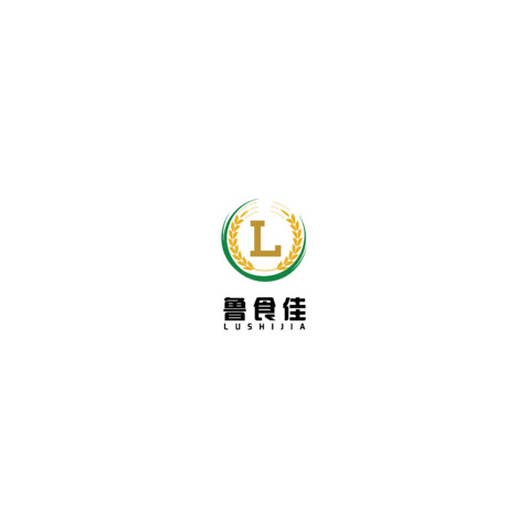 鲁食佳logo设计