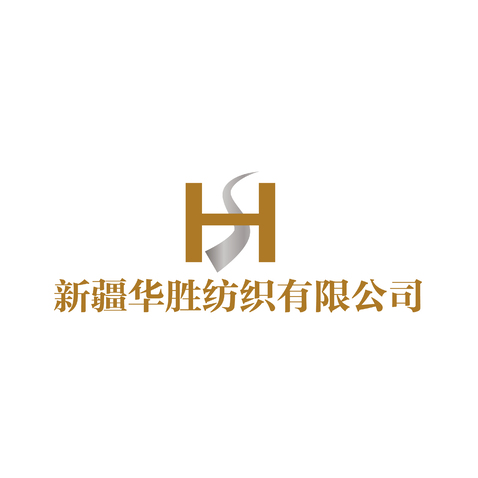 华胜纺织logo设计