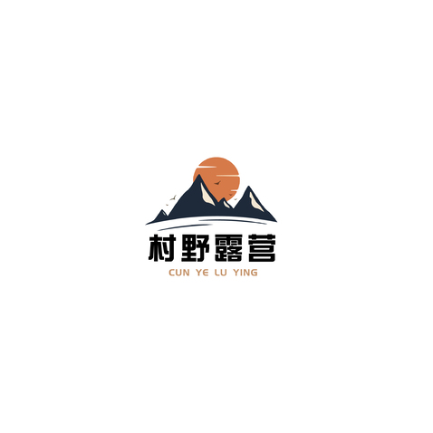 村野露营logo设计