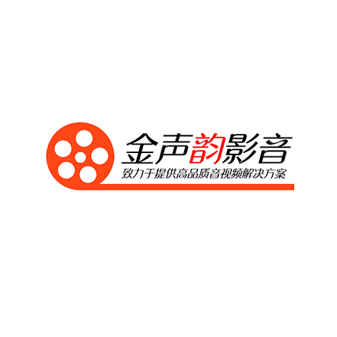 金声韵影音logo设计