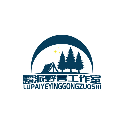 露派野营工作室logo设计