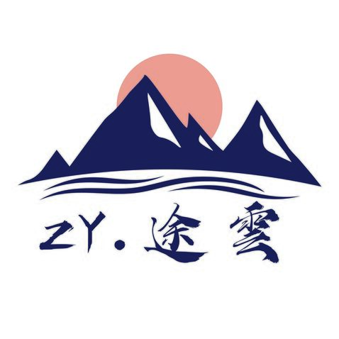 ZY.途云logo设计