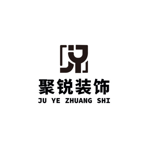 聚锐装饰logo设计