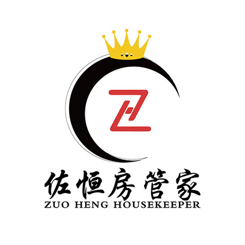 佐恒房管家logo设计