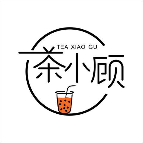 茶小顾logo设计