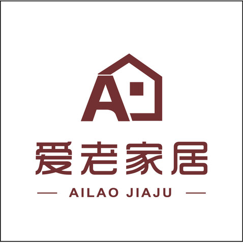 爱老家居logo设计