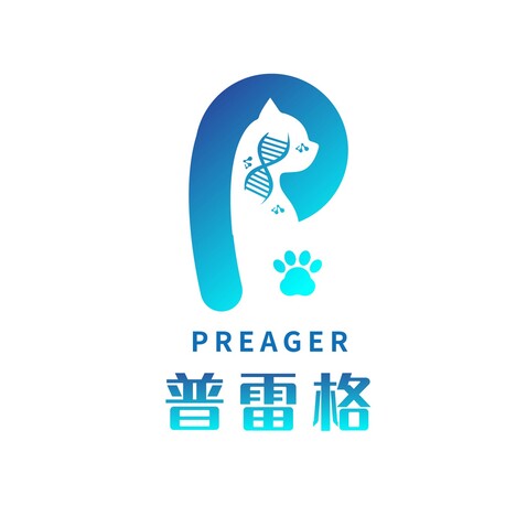 普雷格logo设计