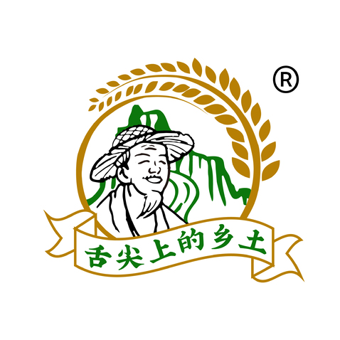 舌尖上的乡土logo设计