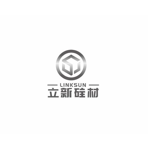 立新硅材logo设计