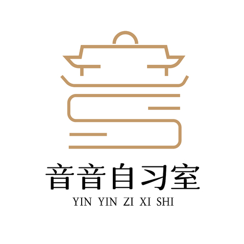 音音自习室logologo设计