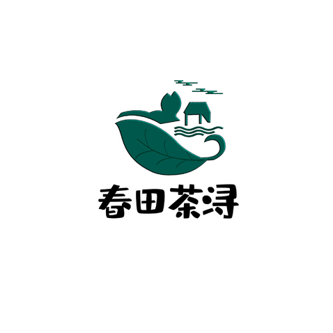 春田茶浔logo设计