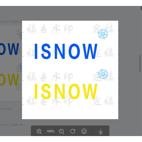 ISNOWlogo设计