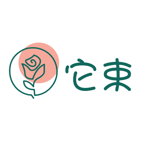 它束花店logo设计