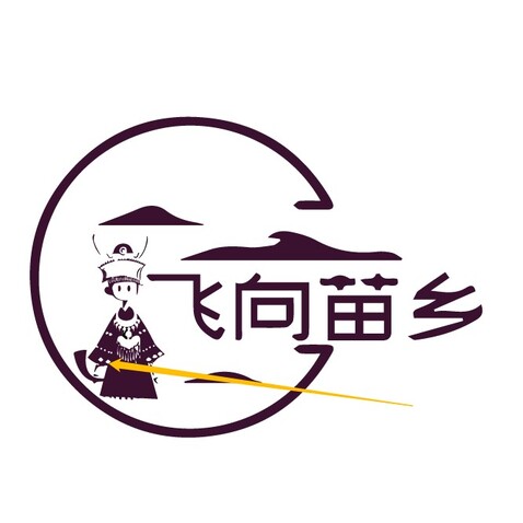 飞向苗乡logo设计