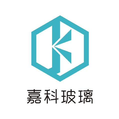 嘉科玻璃logo设计