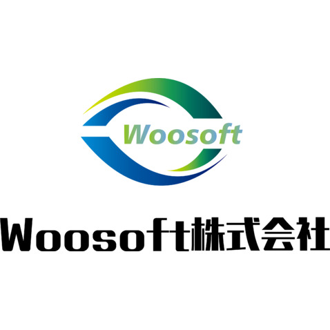 Woosoft株式会社logo设计