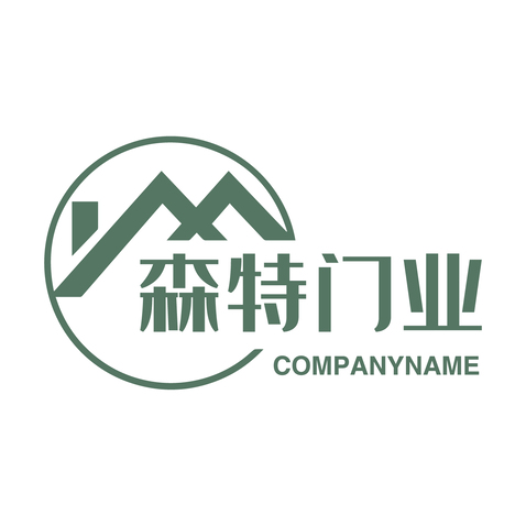 森特门业logo设计