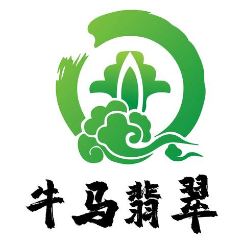 牛马翡翠logo设计