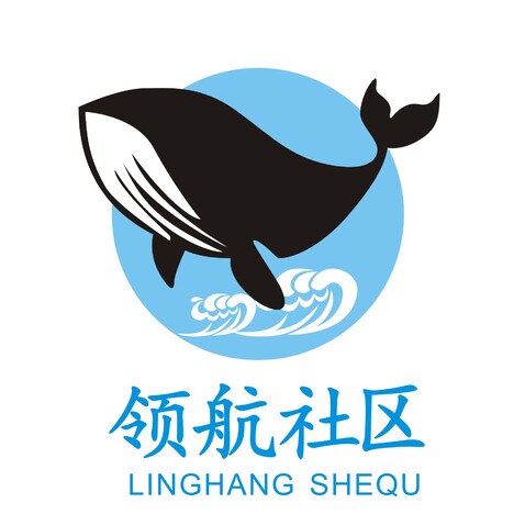 领航社区logo设计