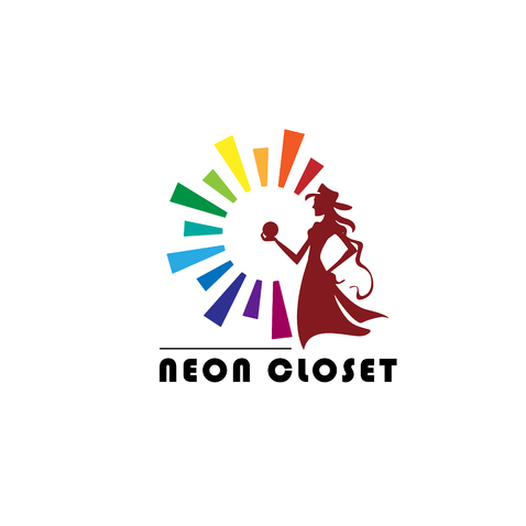 Neon Closetlogo设计