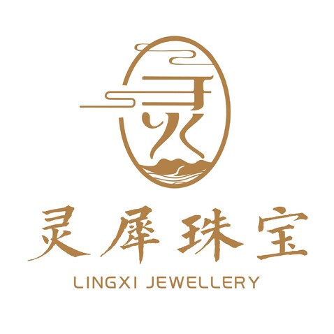 灵犀珠宝logo设计