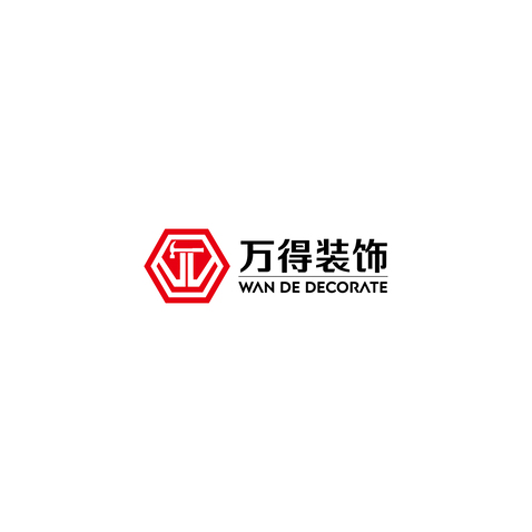 万得装饰logo设计