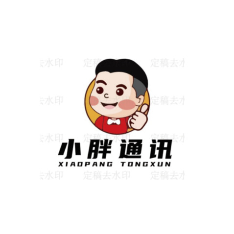 小胖通讯logo设计