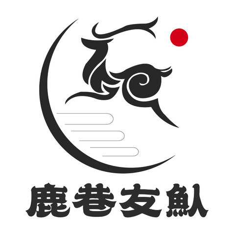 鹿巷友魜logo设计