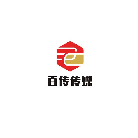 百传传媒logo设计