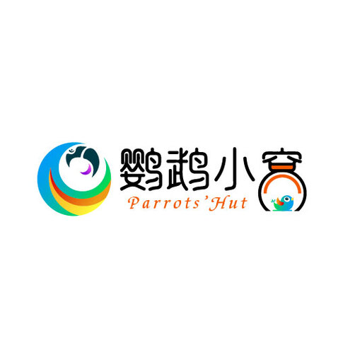 鹦鹉小窝logo设计