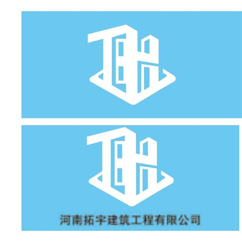 河南拓宇建筑工程有限公司logo设计