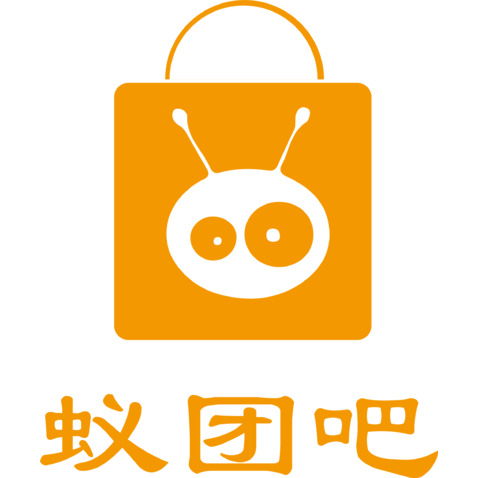 蚁团吧logo设计