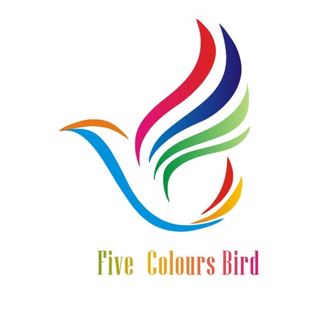 FIVE COLOURS BIRDlogo设计