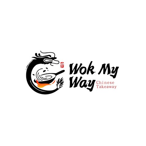 wok my waylogo设计