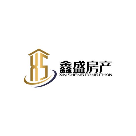 鑫盛房产logo设计