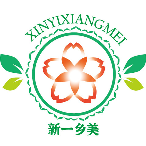 新一乡美logo设计