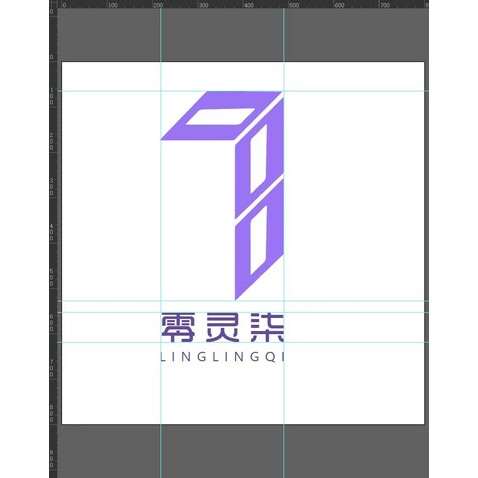 零灵柒logo设计