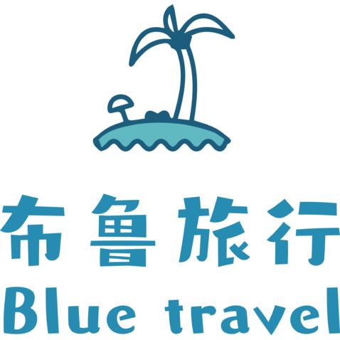 布鲁旅行logo设计