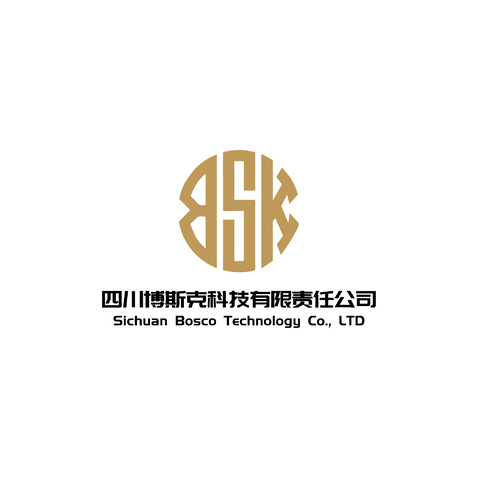 四川博斯克科技有限责任公司logo设计