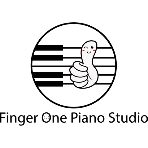 Finger One Piano Studiologo设计