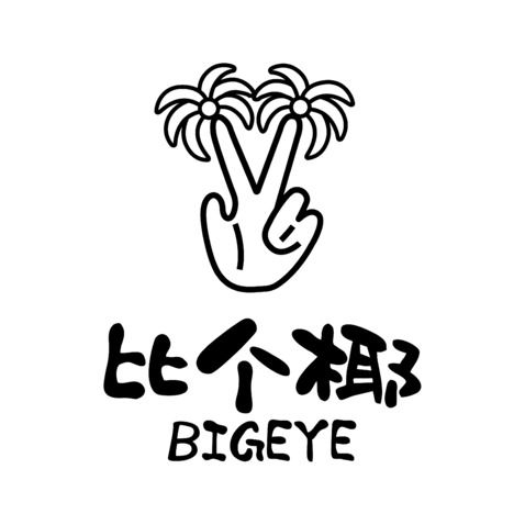 比个椰logo设计