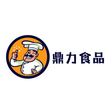 鼎力食品logo设计