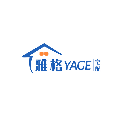 雅格宅配logo设计