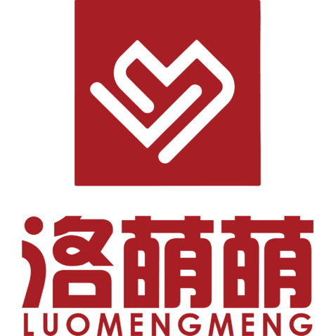 洛萌萌logo设计