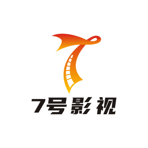 7号影视logo设计