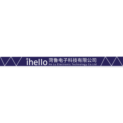 菏鲁电子科技有限公司logo设计