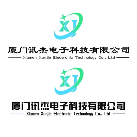 讯杰科技logo设计