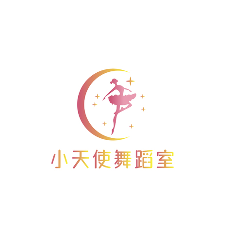 小天使舞蹈室logo设计