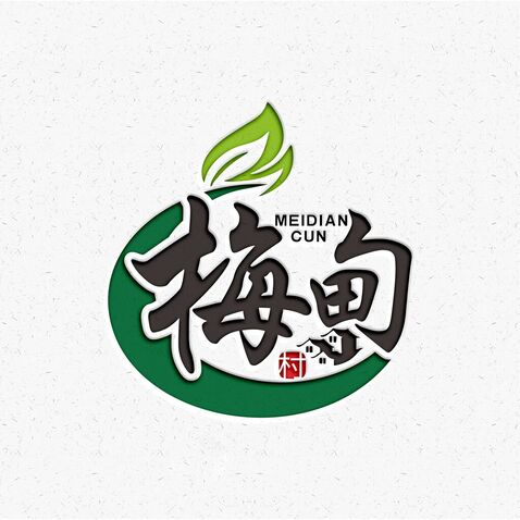 梅甸村1logo设计